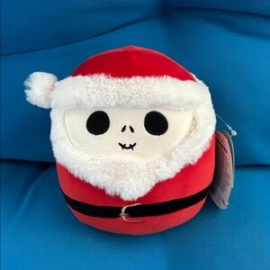 Original SquishMallows JackSkeleton Size7”InchDisney TheNightmareBeforeChristmas